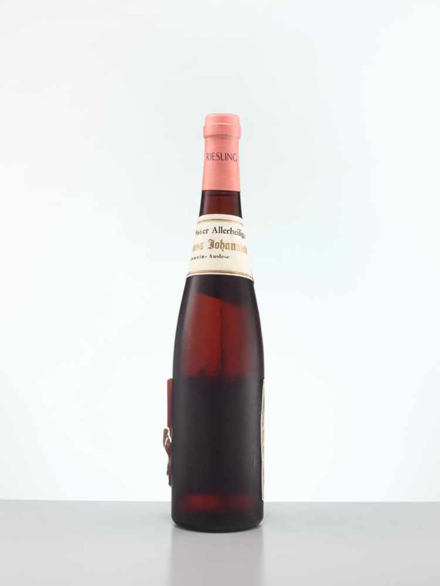 2 HALF BOTTLES 1966 SCHLOSS JOHANNISBERGER ROSALACK RIESLING EISWEIN-AUSLESEGeisenheim, Rheingau/ - Image 6 of 9