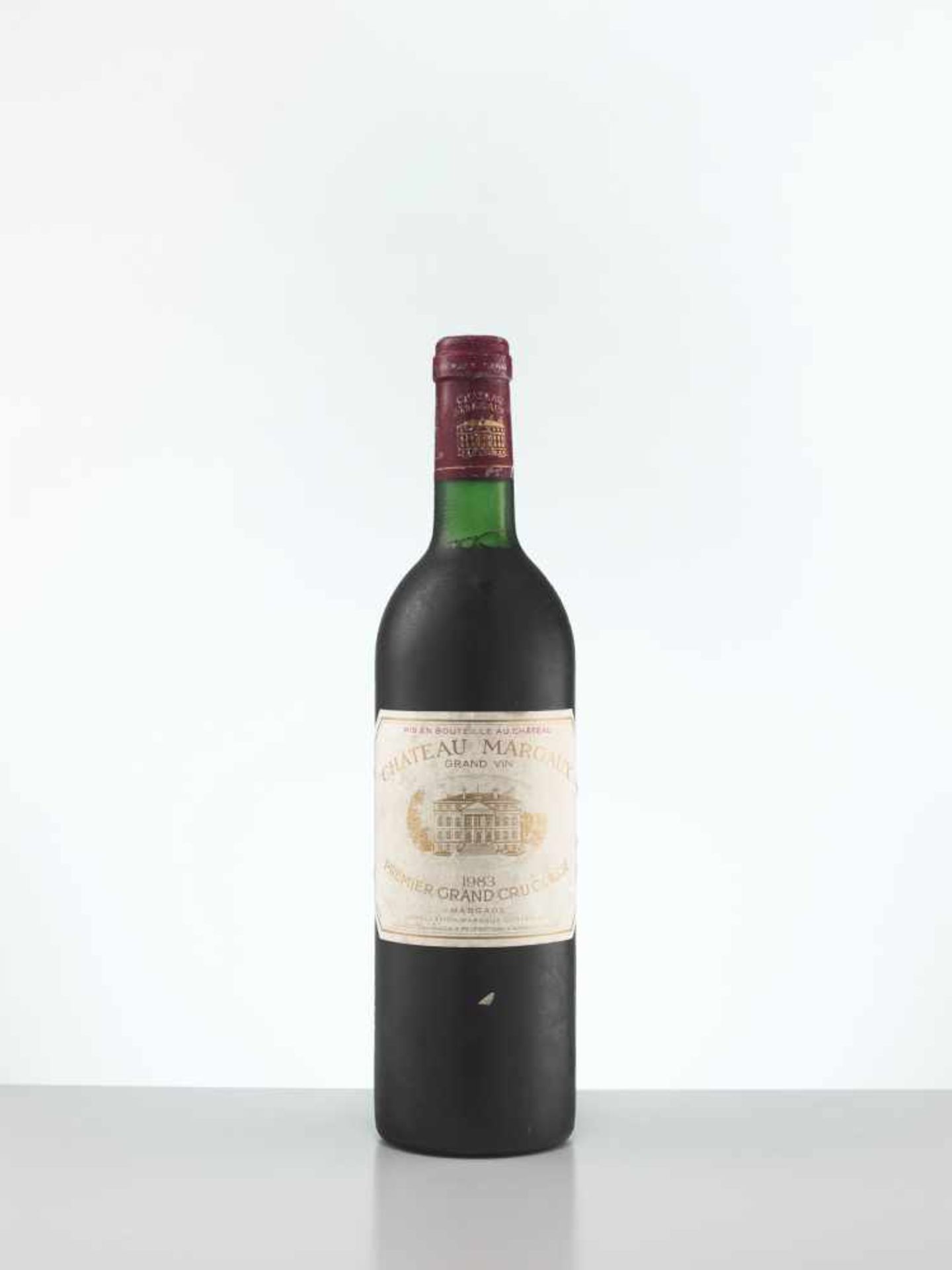 1 BOTTLE 1983 CHÂTEAU MARGAUXMargaux, Bordeaux/France1983Original filling quantity: 0.75 lFill