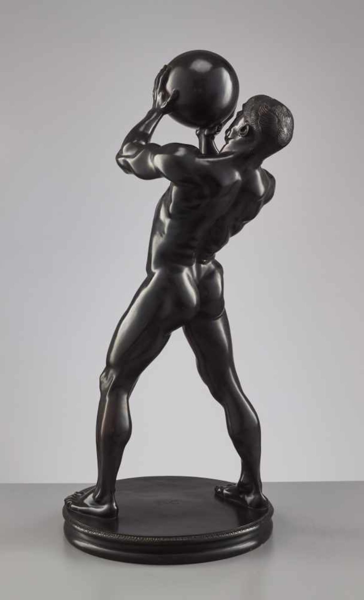 FRANZ VON STUCK (1863-1928), BRONZE ‘THE ATHLETE‘, 1892 Franz von Stuck (1863-1928) – German - Image 3 of 10