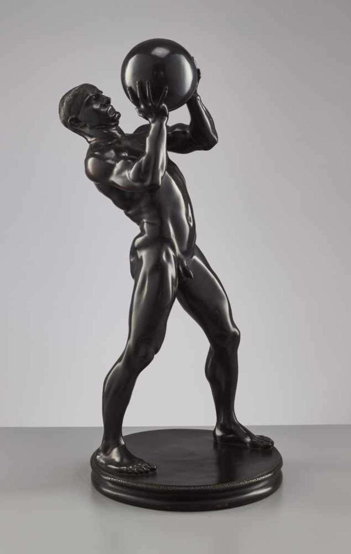 FRANZ VON STUCK (1863-1928), BRONZE ‘THE ATHLETE‘, 1892 Franz von Stuck (1863-1928) – German