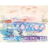 RAOUL DUFY (1877-1953), ‘PONTS SUR LA TAMISE’ 1928-1930Raoul Dufy (1877-1953)Watercolor and