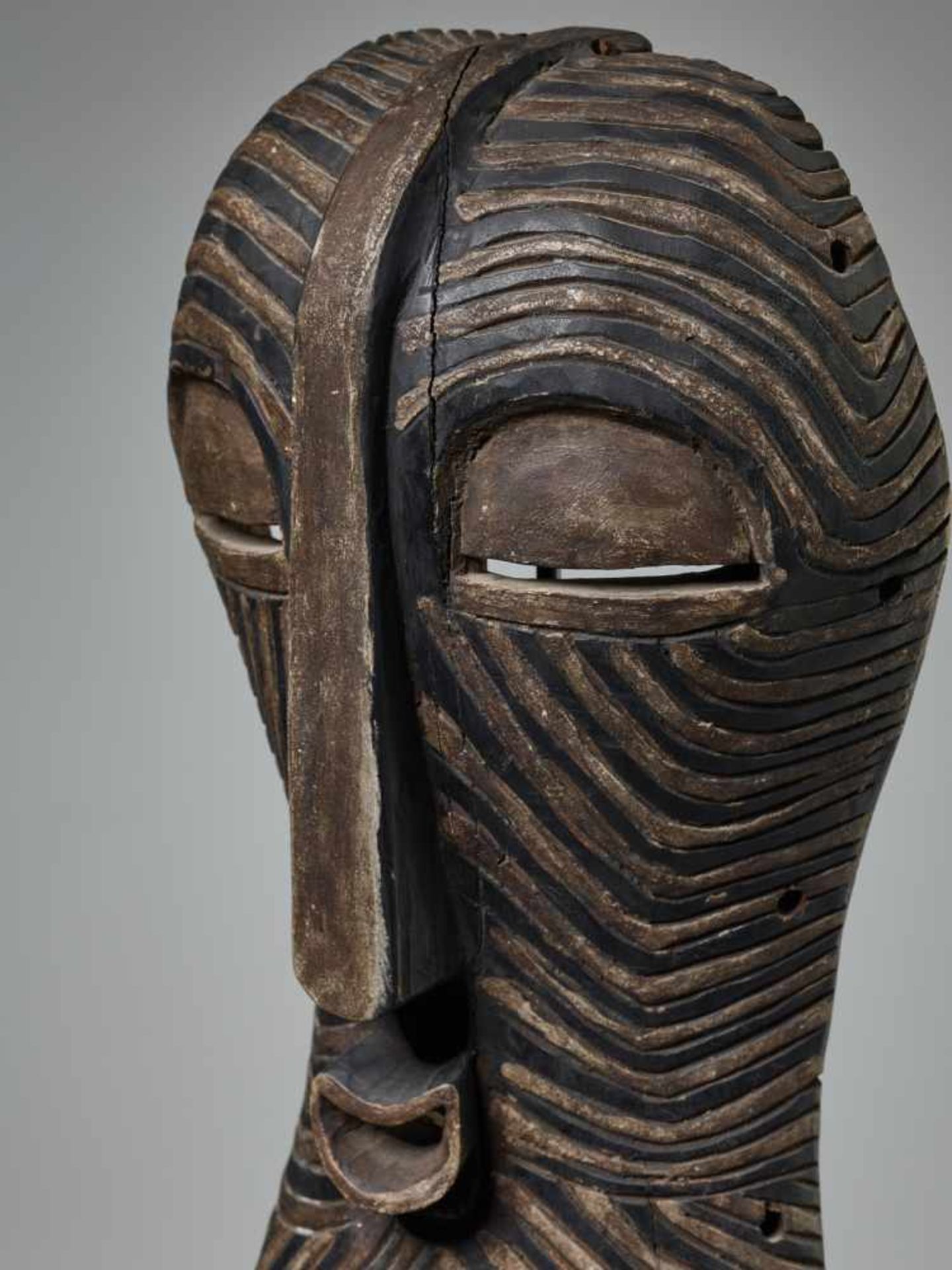 A FEMALE KIFWEBE MASK, CONGO, SONHGYE PEOPLE1st half of the 20th centuryDemocratic Republic of the - Image 6 of 6