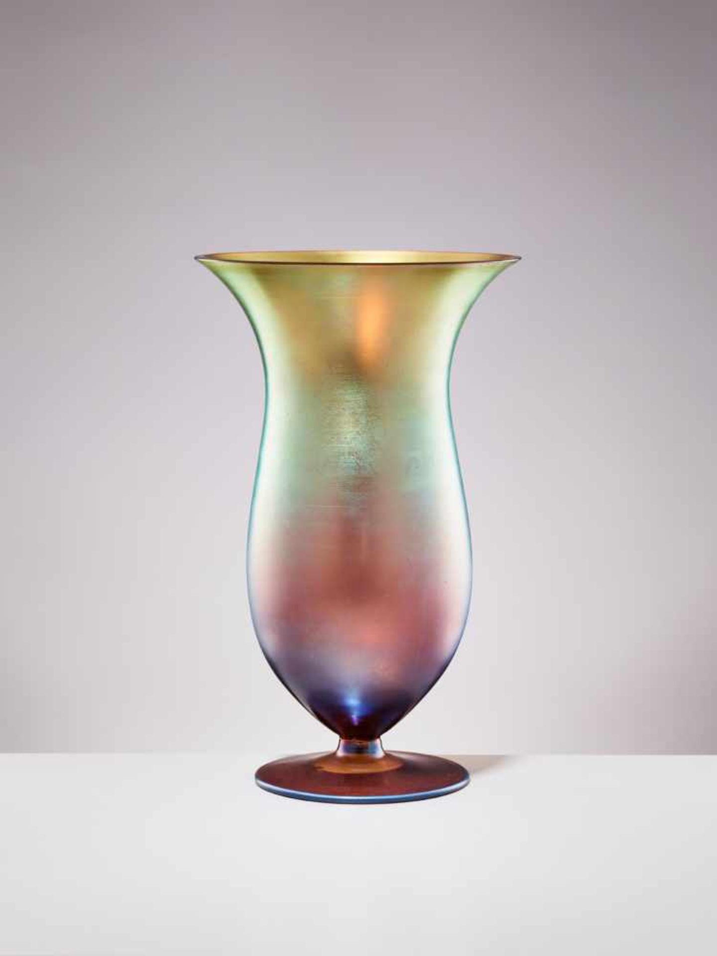 KARL WIEDMANN (1905-1992), WMF MYRA GLASS GOBLET VASEKarl Wiedmann (1905-1992)WMF – Württembergische - Image 2 of 6