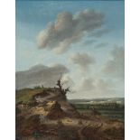 JAN WIJNANTS (c. 1632-1684), OIL ON CANVAS ‘LANDSCAPE WITH A BLEAK DUNE’Jan Wijnants (around 1632-