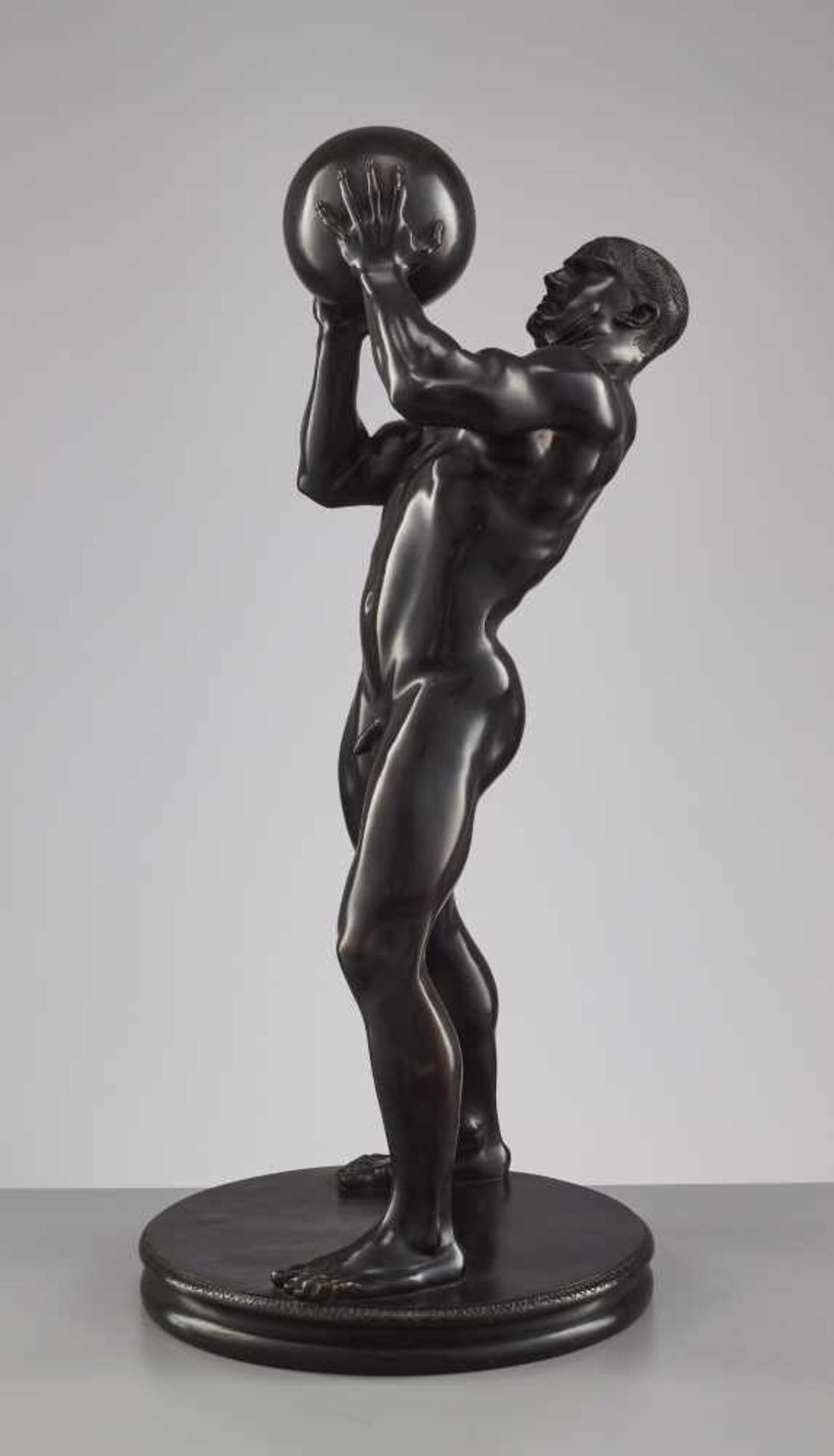 FRANZ VON STUCK (1863-1928), BRONZE ‘THE ATHLETE‘, 1892 Franz von Stuck (1863-1928) – German - Image 7 of 10