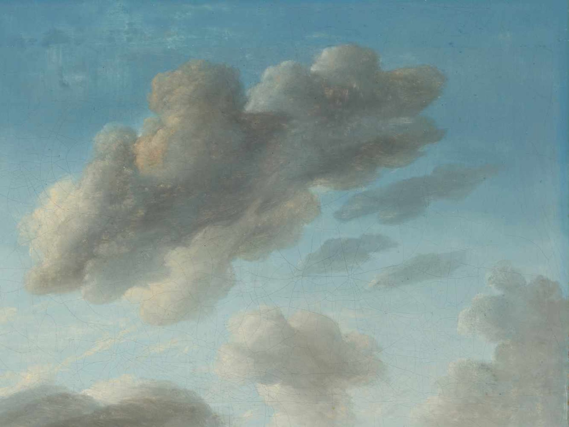 JAN WIJNANTS (c. 1632-1684), OIL ON CANVAS ‘LANDSCAPE WITH A BLEAK DUNE’Jan Wijnants (around 1632- - Image 5 of 6