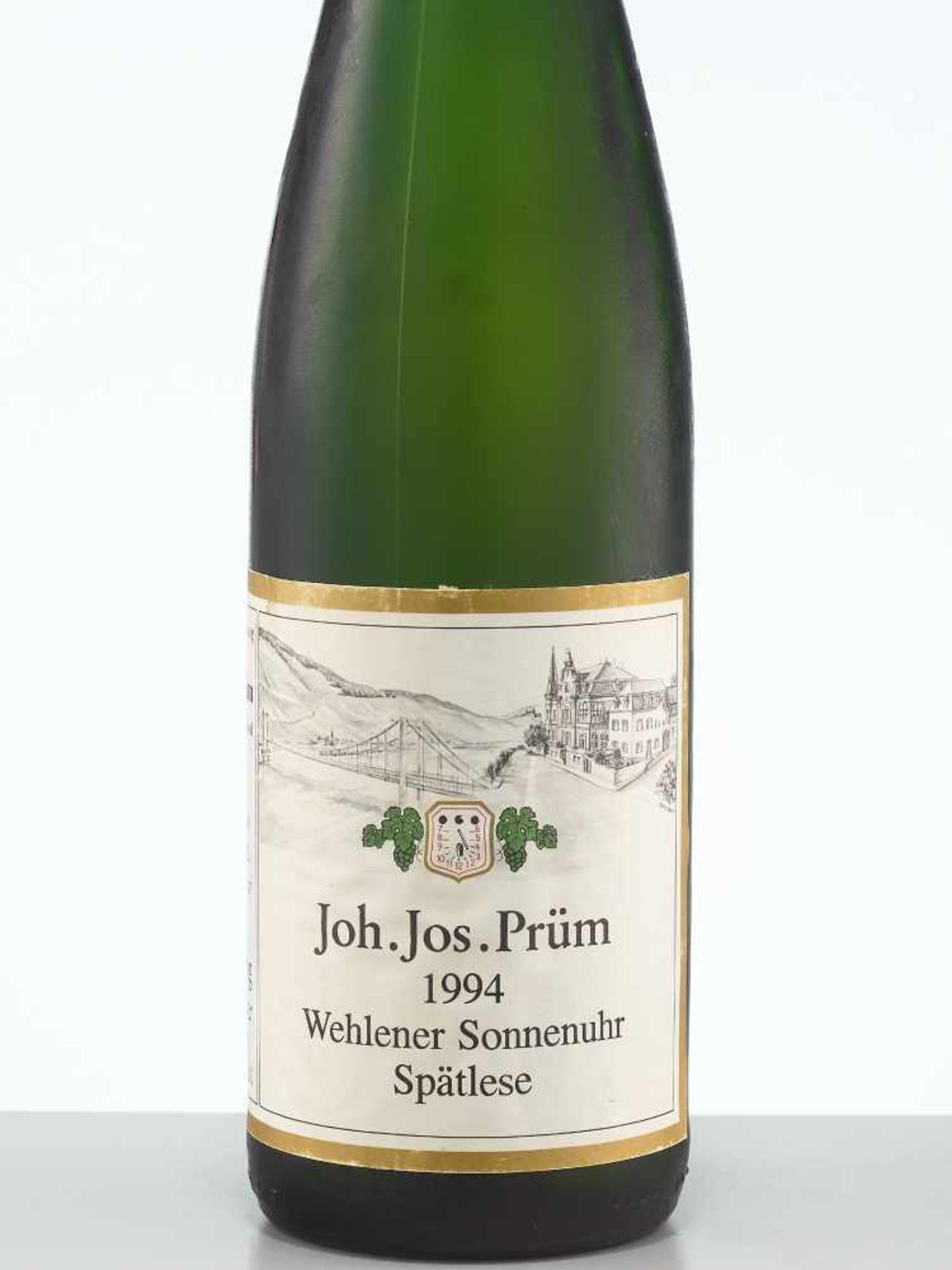 2 BOTTLES 1994 J.J. PRÜM WEHLENER SONNENUHR RIESLING SPÄTLESEWehlen, Mosel/Germany1994Original - Image 2 of 7