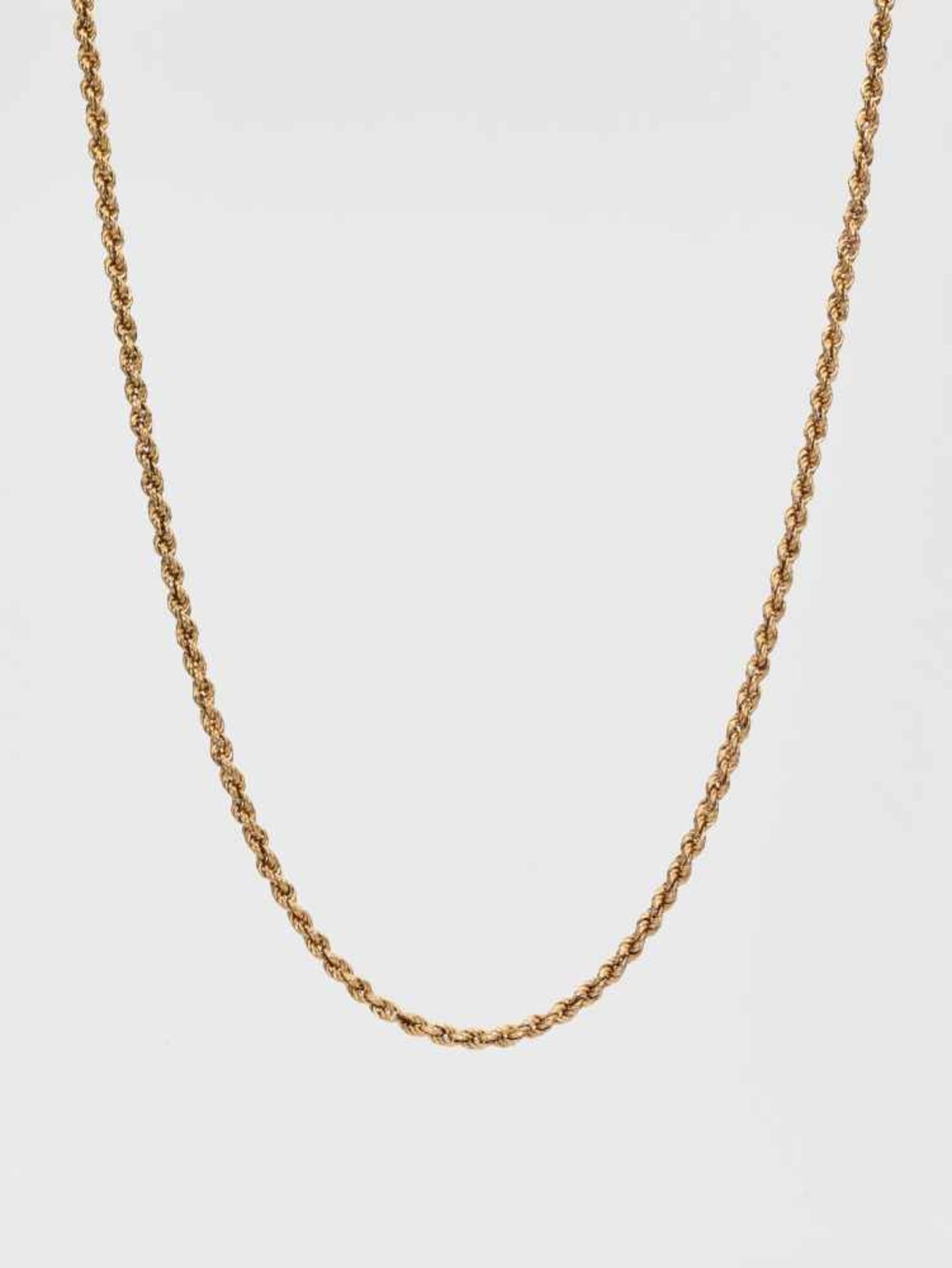 A 14 CARAT ROSE GOLD PRINCE OF WALES CHAIN NECKLACEAustria1930s-1950s, hallmarked ‘14K’ as well as - Image 8 of 9