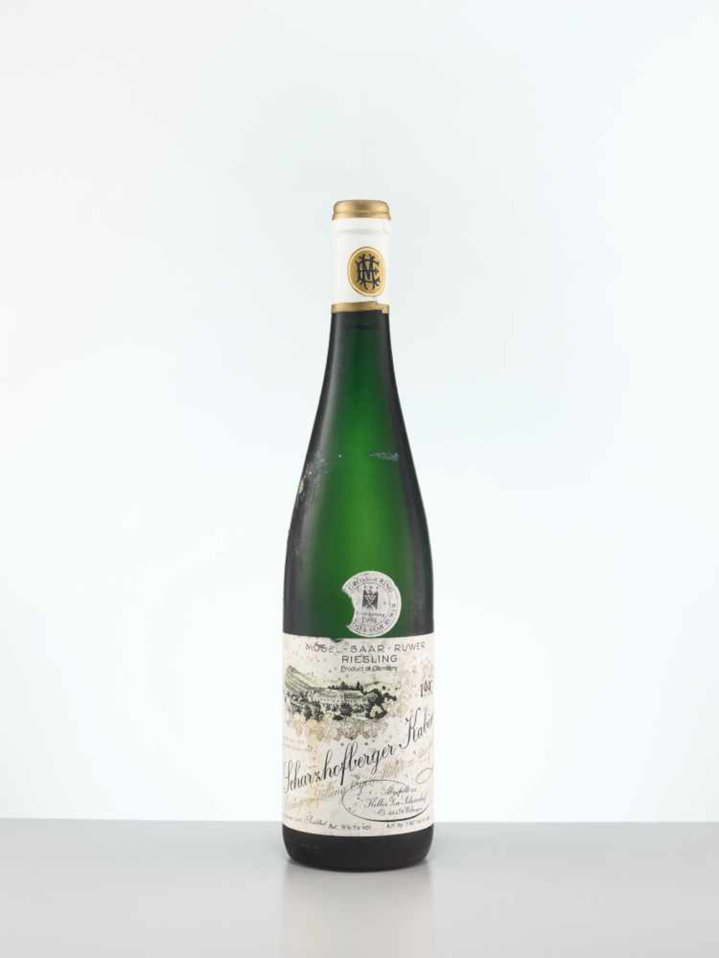 1 BOTTLE 1997 EGON MÜLLER SCHARZHOFBERGER RIESLING KABINETT AUCTION WINEWiltingen, Mosel/