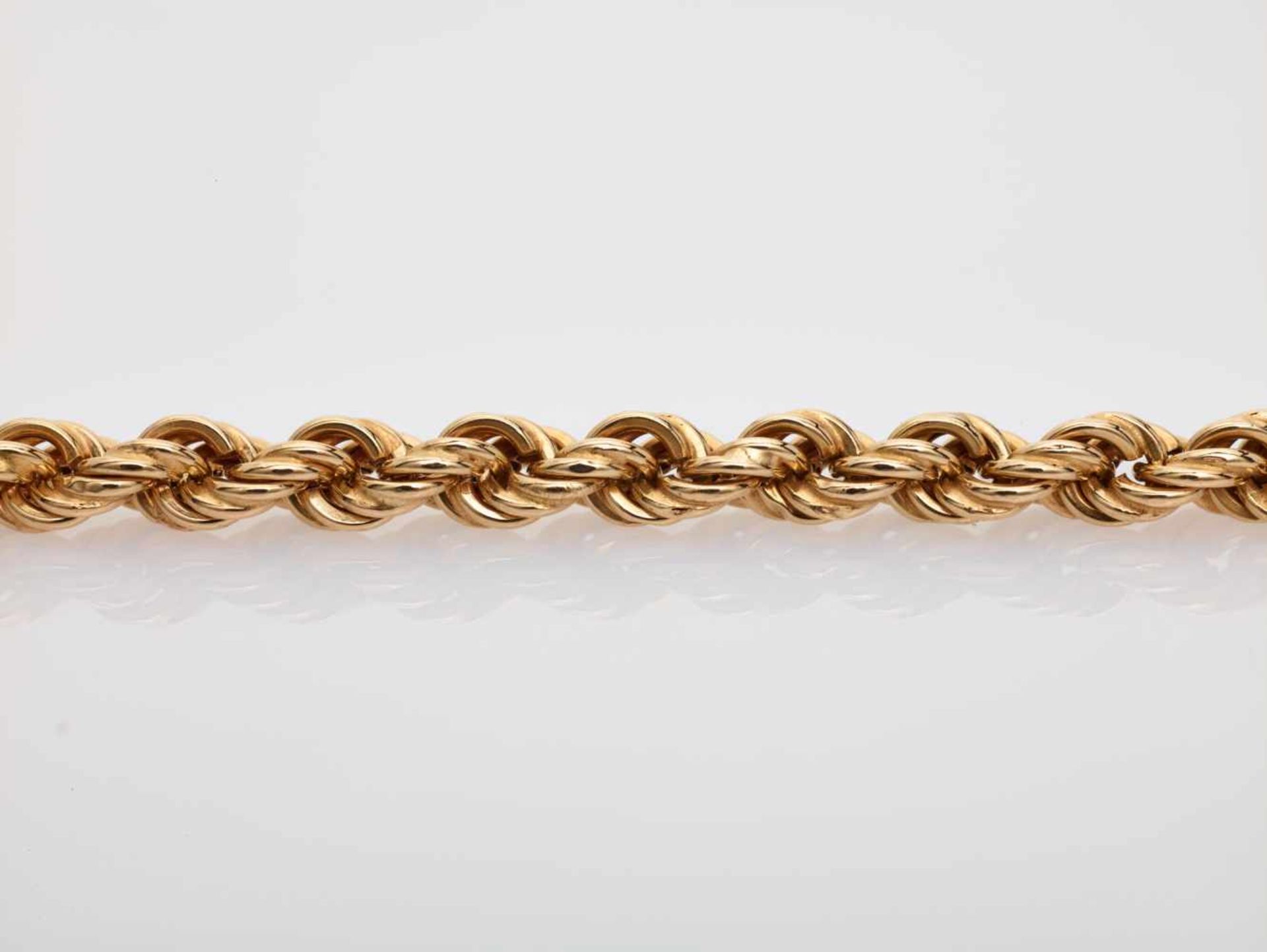 A 14 CARAT ROSE GOLD PRINCE OF WALES CHAIN NECKLACEAustria1930s-1950s, hallmarked ‘14K’ as well as - Image 5 of 9