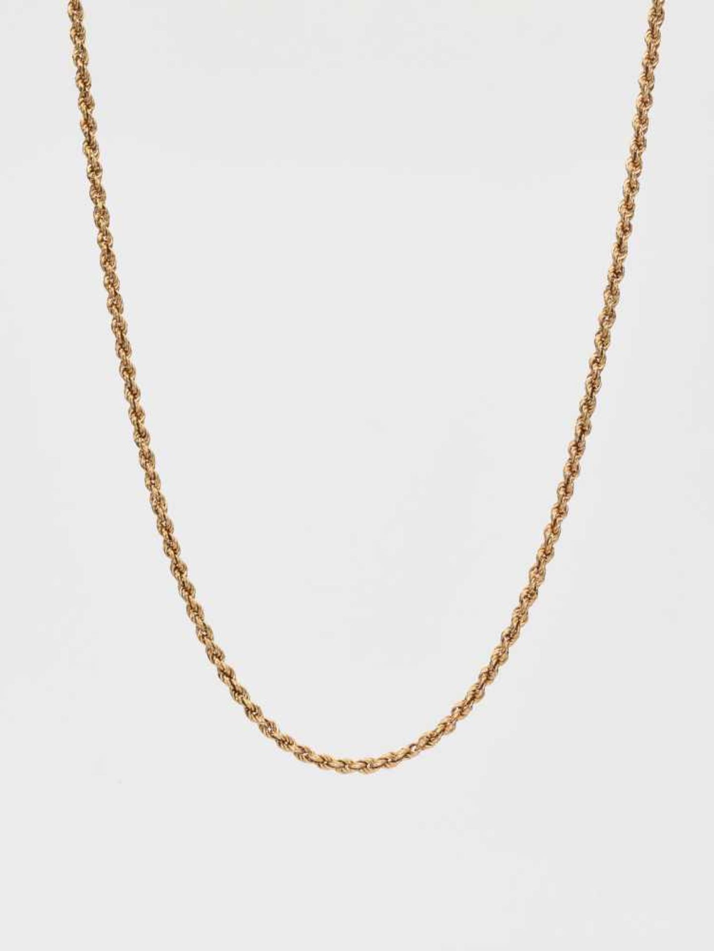 A 14 CARAT ROSE GOLD PRINCE OF WALES CHAIN NECKLACEAustria1930s-1950s, hallmarked ‘14K’ as well as - Image 7 of 9