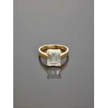 A 3.61 CARAT SOLITAIRE DIAMOND RINGItalyafter 1980, hallmark ‘750’Accompanied by GIA (Gemological