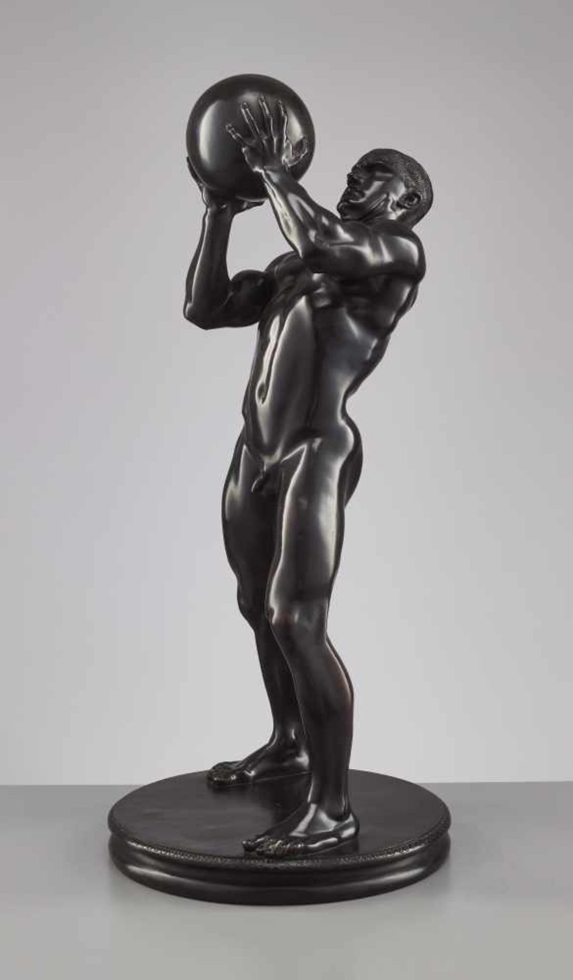 FRANZ VON STUCK (1863-1928), BRONZE ‘THE ATHLETE‘, 1892 Franz von Stuck (1863-1928) – German - Image 8 of 10