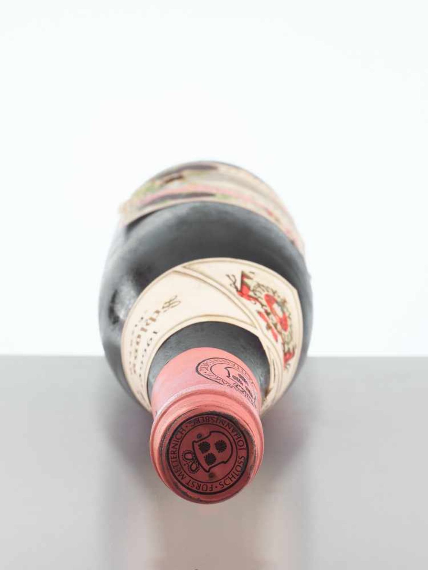 2 HALF BOTTLES 1966 SCHLOSS JOHANNISBERGER ROSALACK RIESLING EISWEIN-AUSLESEGeisenheim, Rheingau/ - Image 7 of 9