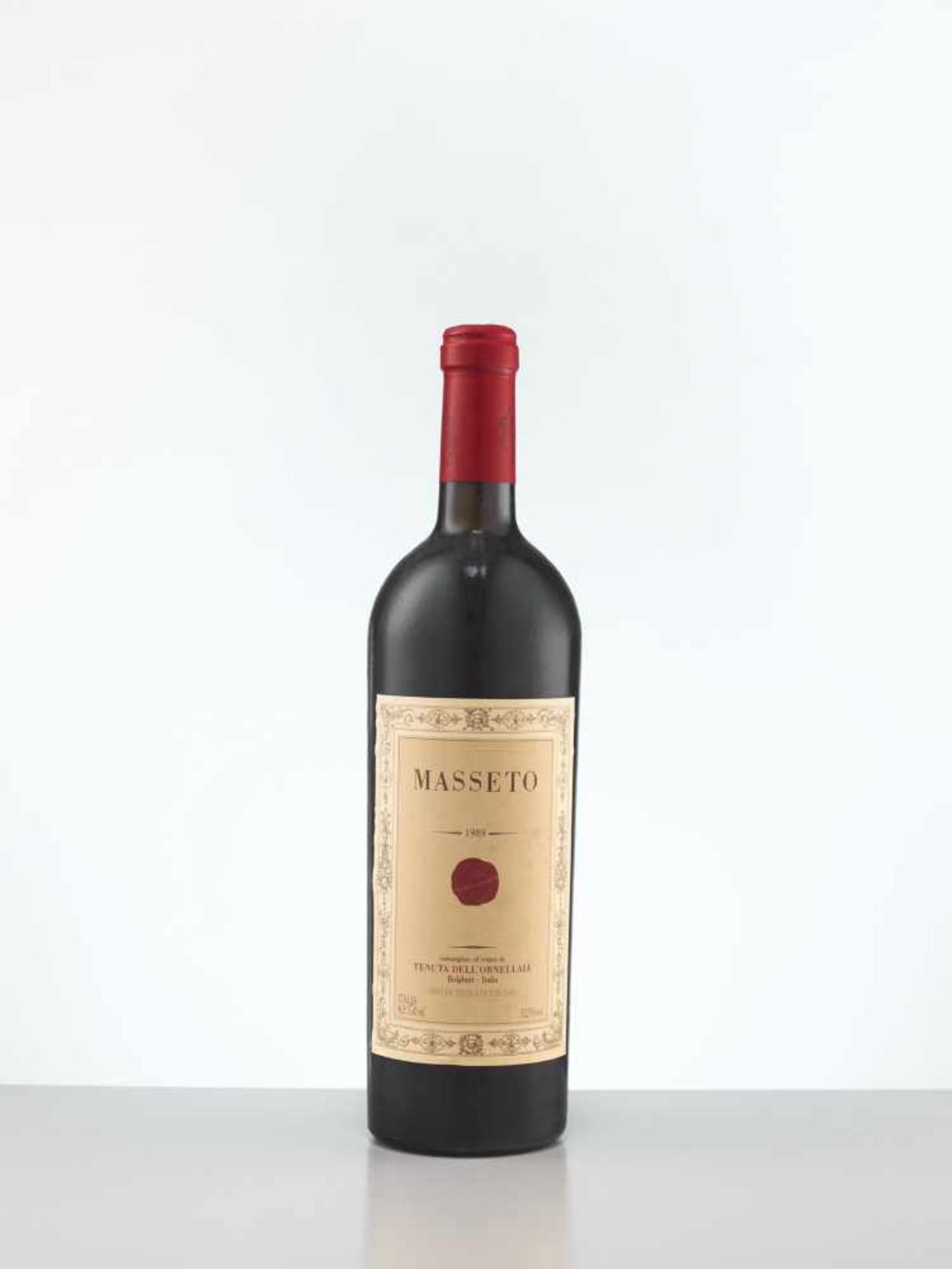 1 BOTTLE 1989 TENUTA DELL’ORNELLAIA MASSETOBolgtheri, Tuscany/Italy1989Original filling quantity: