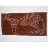 DICK NGULEINGULEI (1928-1988), BARK PAINTING ‘TOTEM KANGAROO’Dick Nguleingulei (1920-1988)Bark,