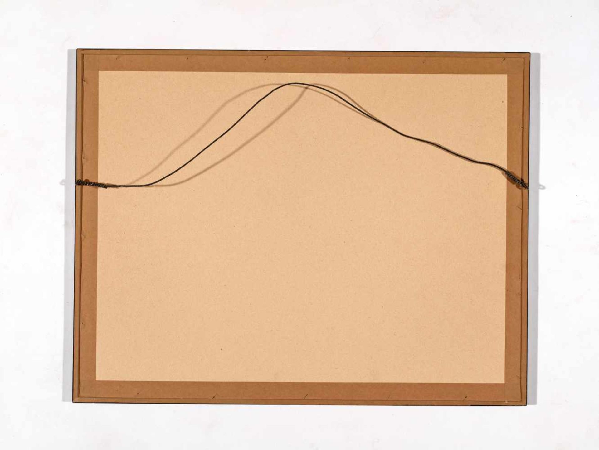 A ‘PAK CHOI, SHITAKE AND BAMBOO SHOOT’ PAINTING BY JING ZHI, 20th CENTURY Ink and color on paper, - Image 6 of 6