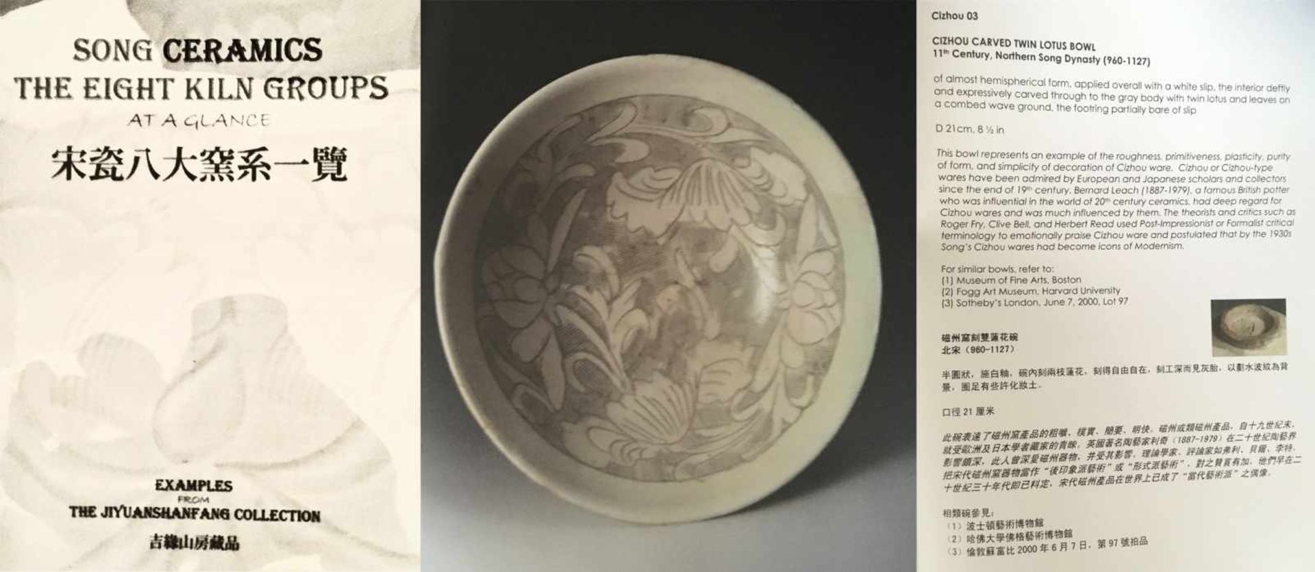 A CIZHOU ‘LOTUS AND CHRYSANTHEMUM’ SGRAFFIATO BOWL, 13TH – 14TH CENTURY PUBLISHED: Song Ceramics, - Image 8 of 8