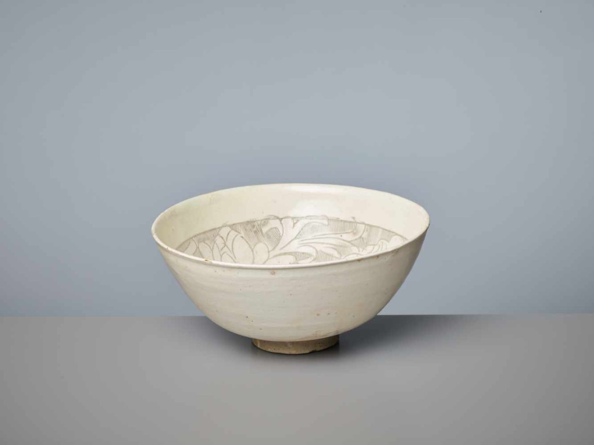 A CIZHOU ‘LOTUS AND CHRYSANTHEMUM’ SGRAFFIATO BOWL, 13TH – 14TH CENTURY PUBLISHED: Song Ceramics, - Image 5 of 8