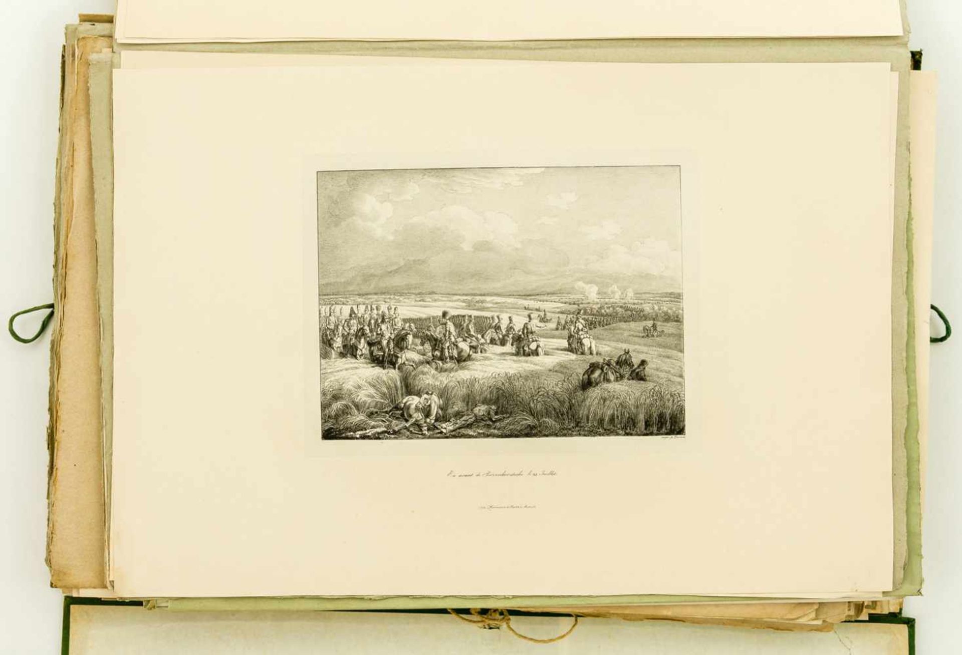 Adam, A., Voyage pittoresque et militaire de Willenberg en Prusse jusqu'a Moscou fait en 1812, - Bild 4 aus 5