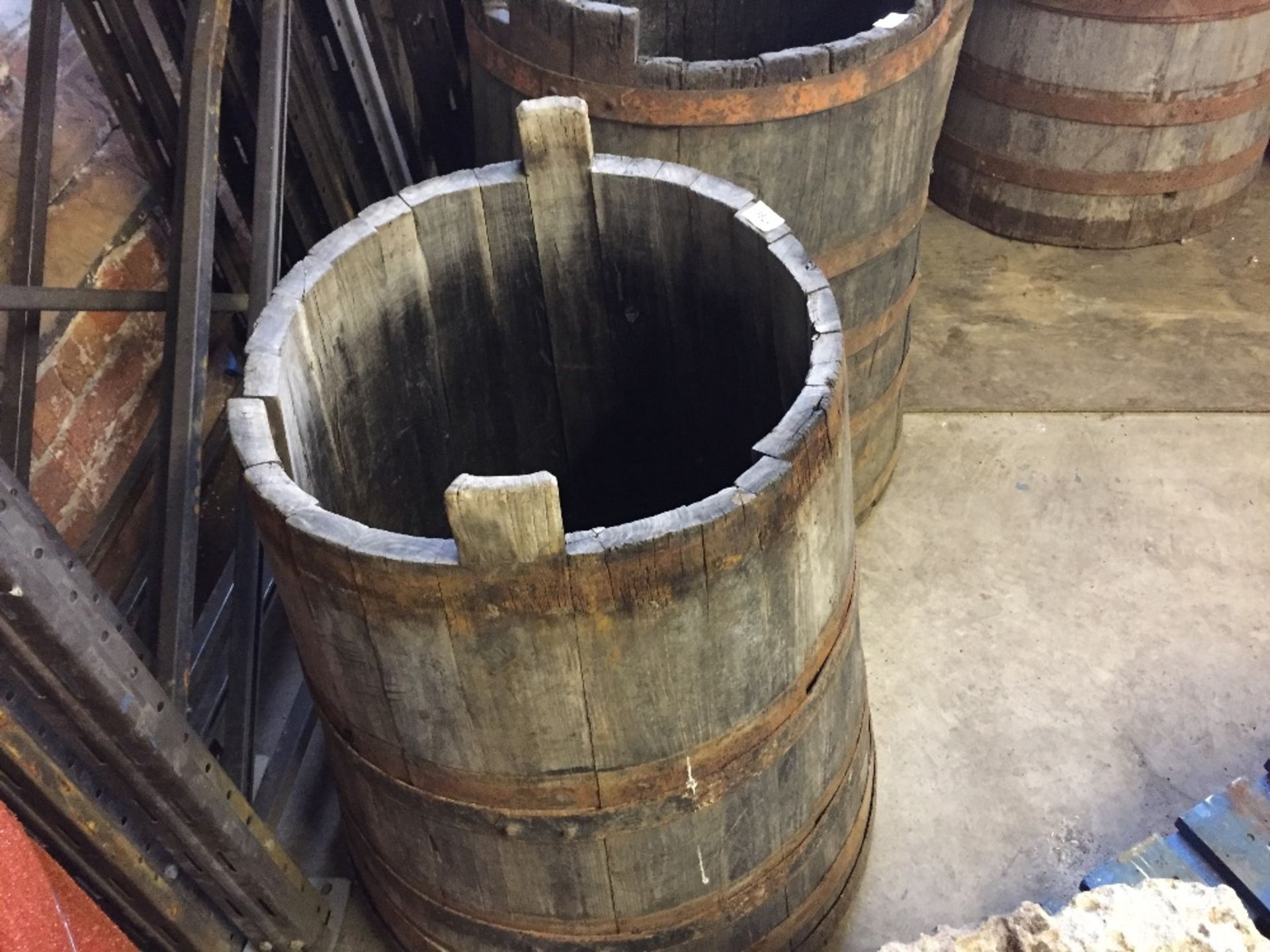 WOODEN BARREL (2)