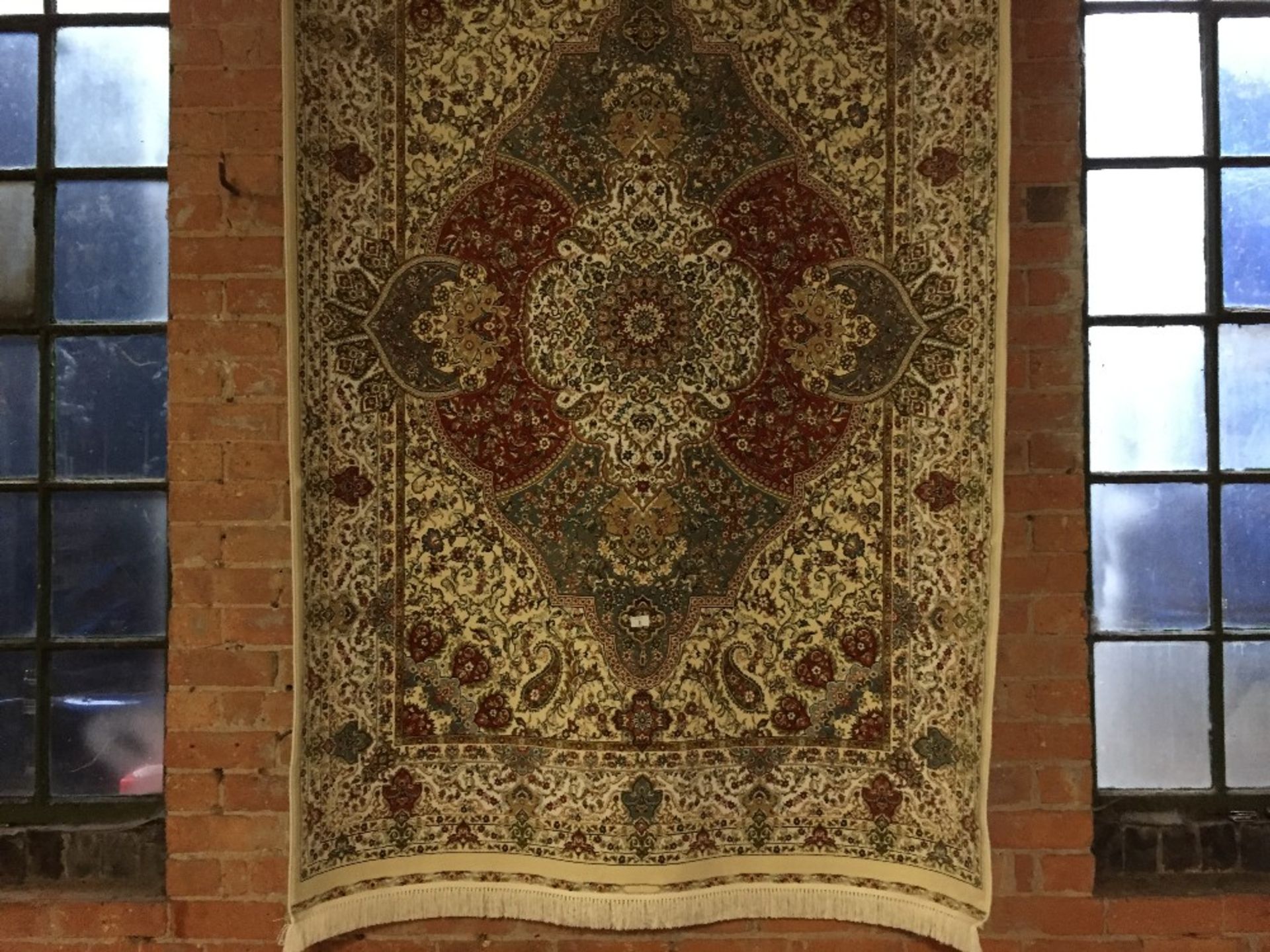 IVORY SILK RUG