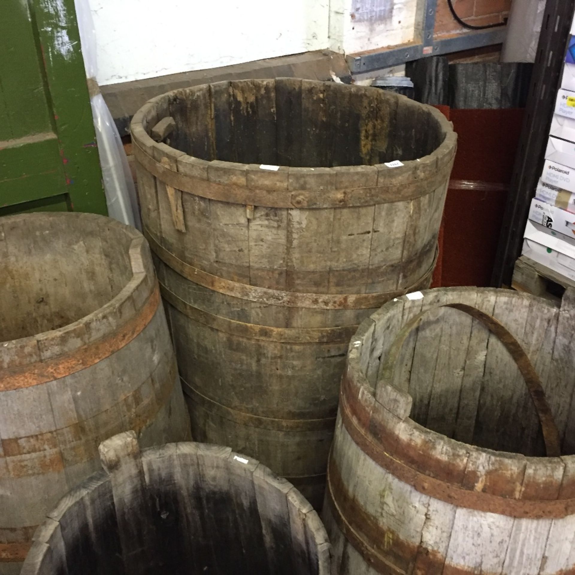 WOODEN BARREL