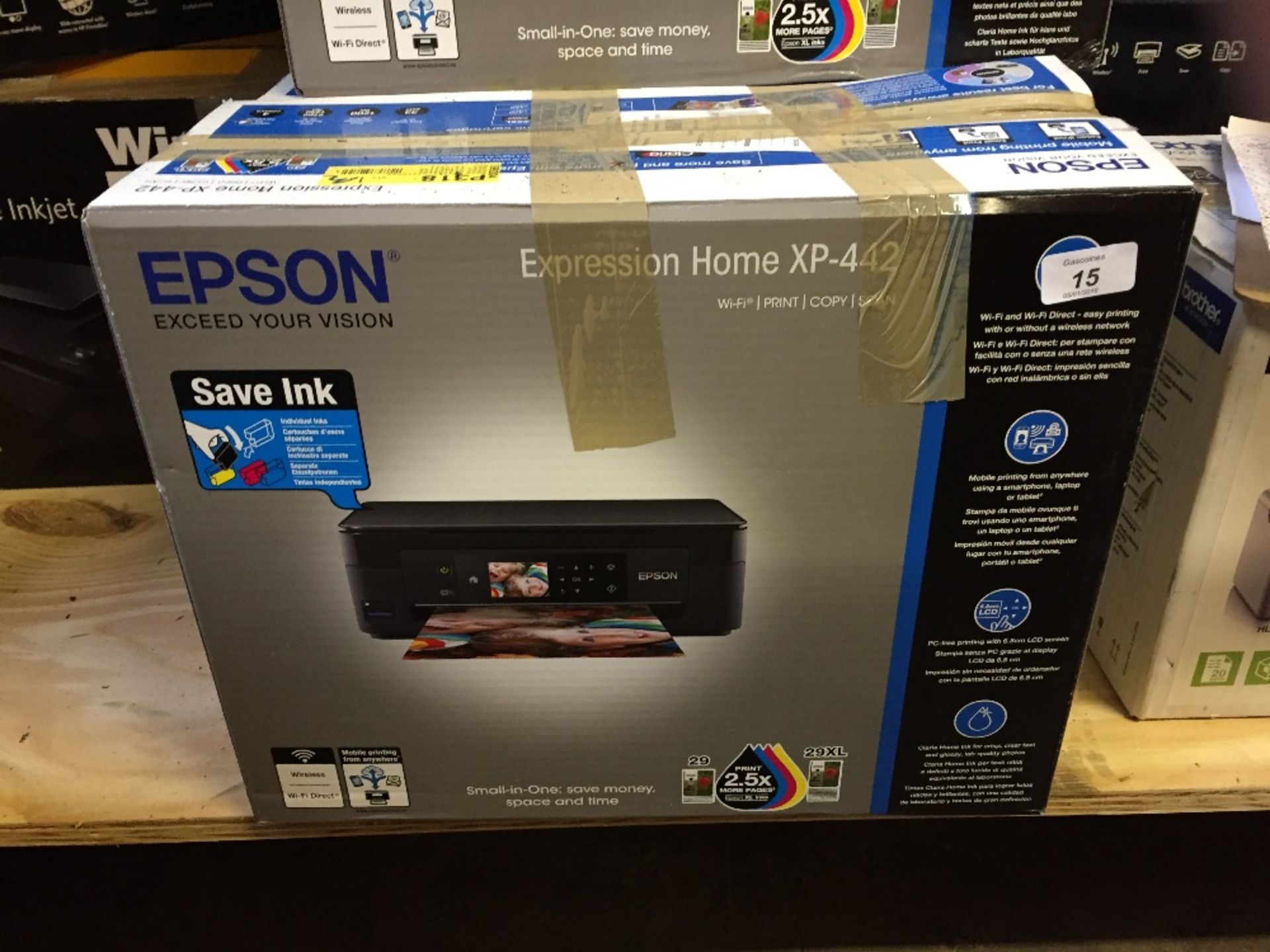 Epson Expression Home XP442 printer (return)