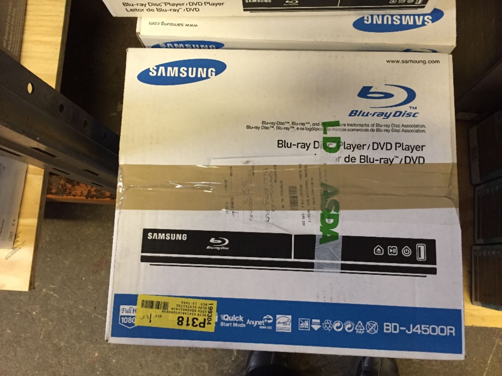 Samsung Blue Ray DVD Player BDJ4500R (return)