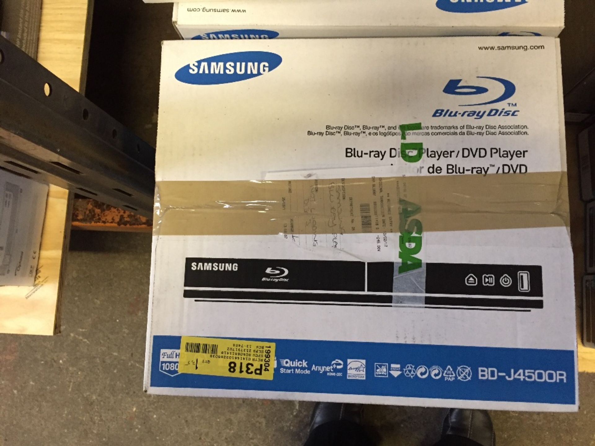Samsung Blue Ray DVD Player BDJ4500R (return)(9)