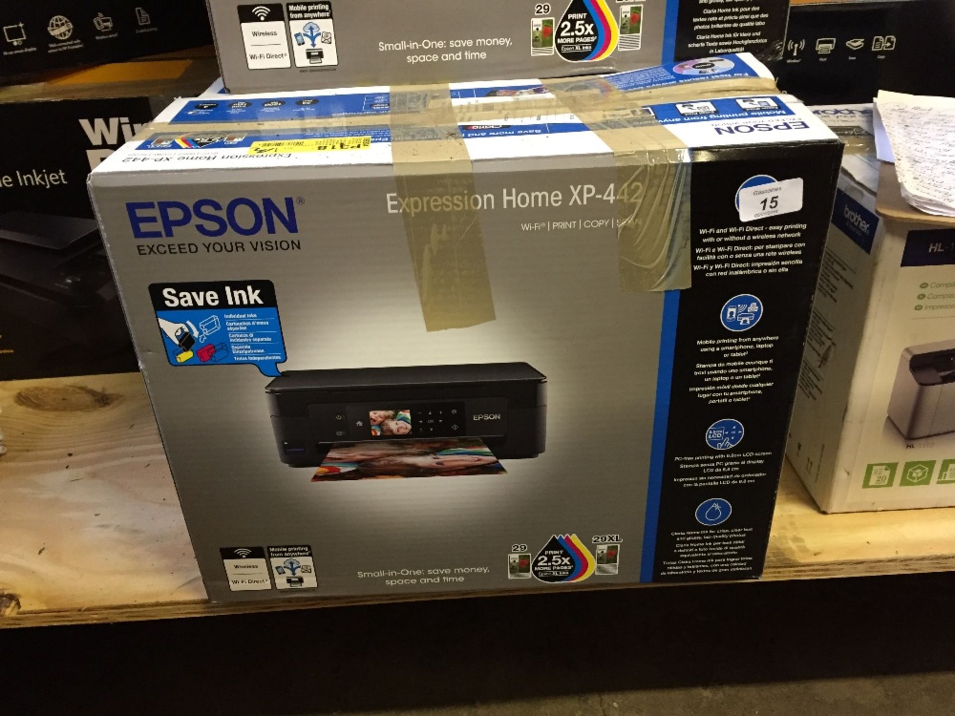 Epson Expression Home XP442 printer (return)