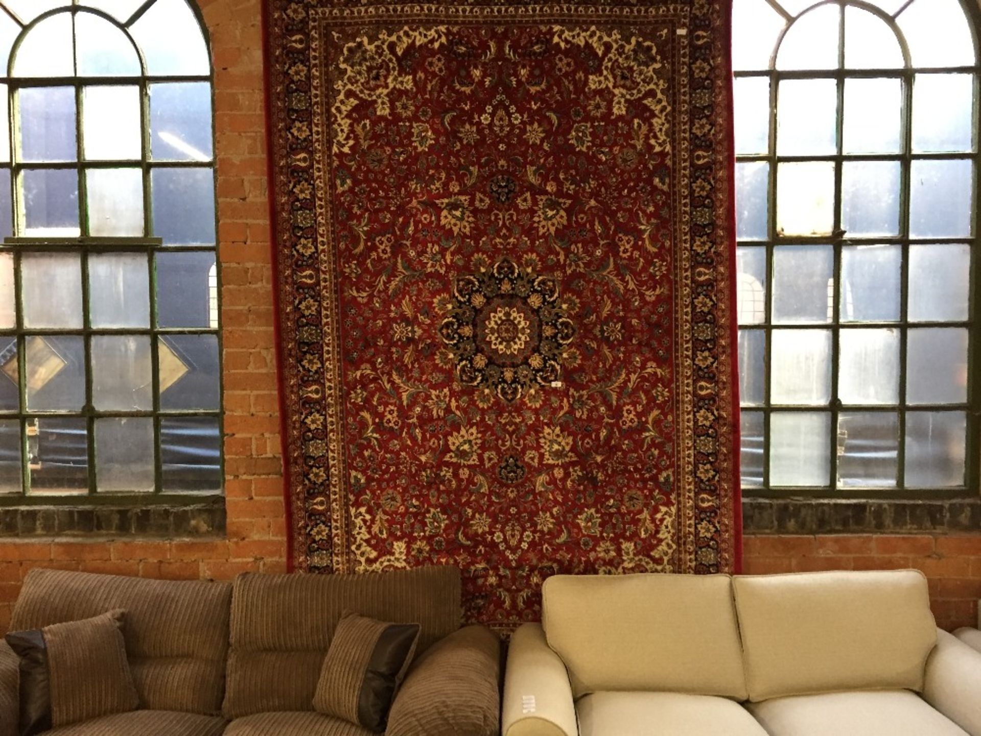 RED KASHMIR RUG