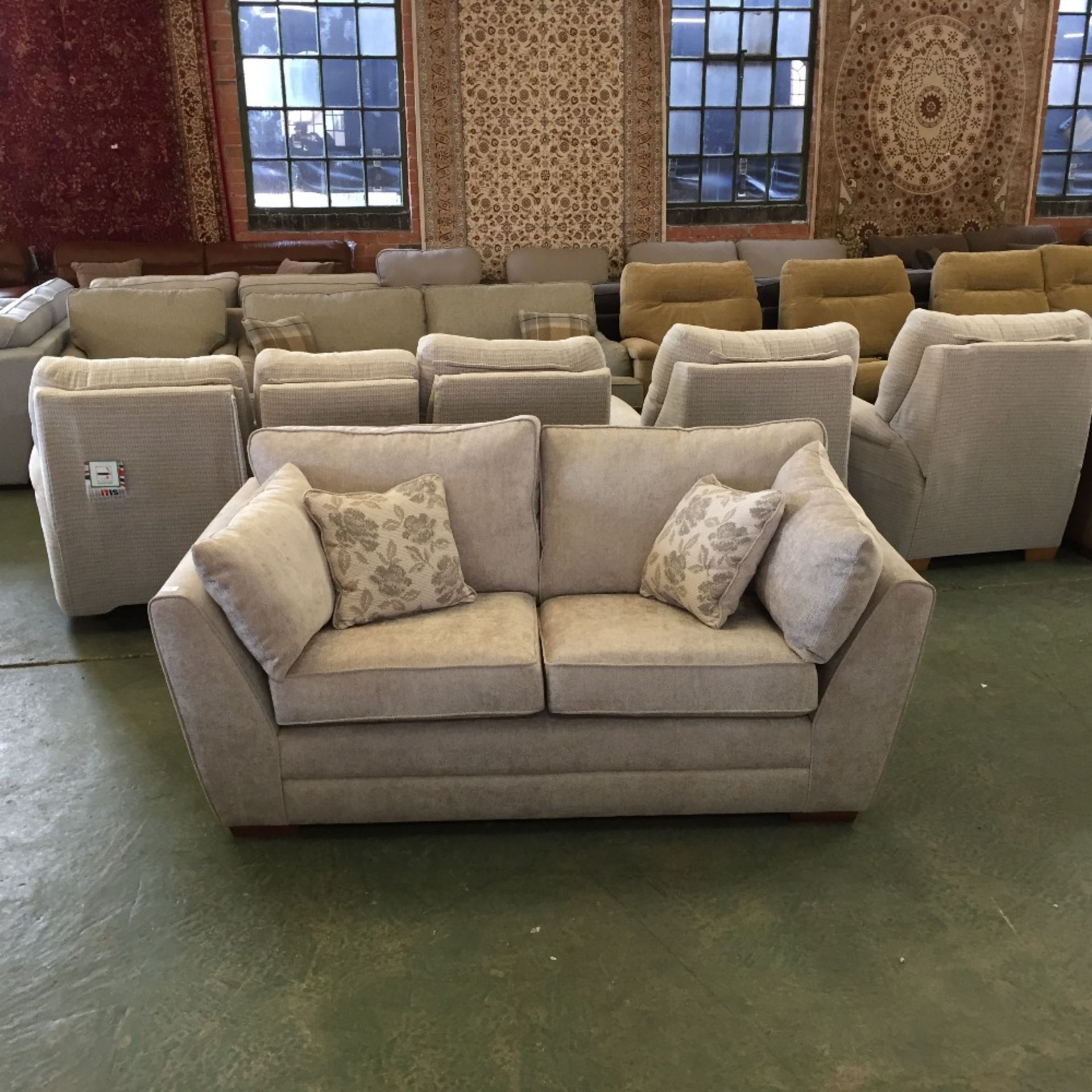 CREAM SAMPLE 2 SEATER SOFA (SL56-24)