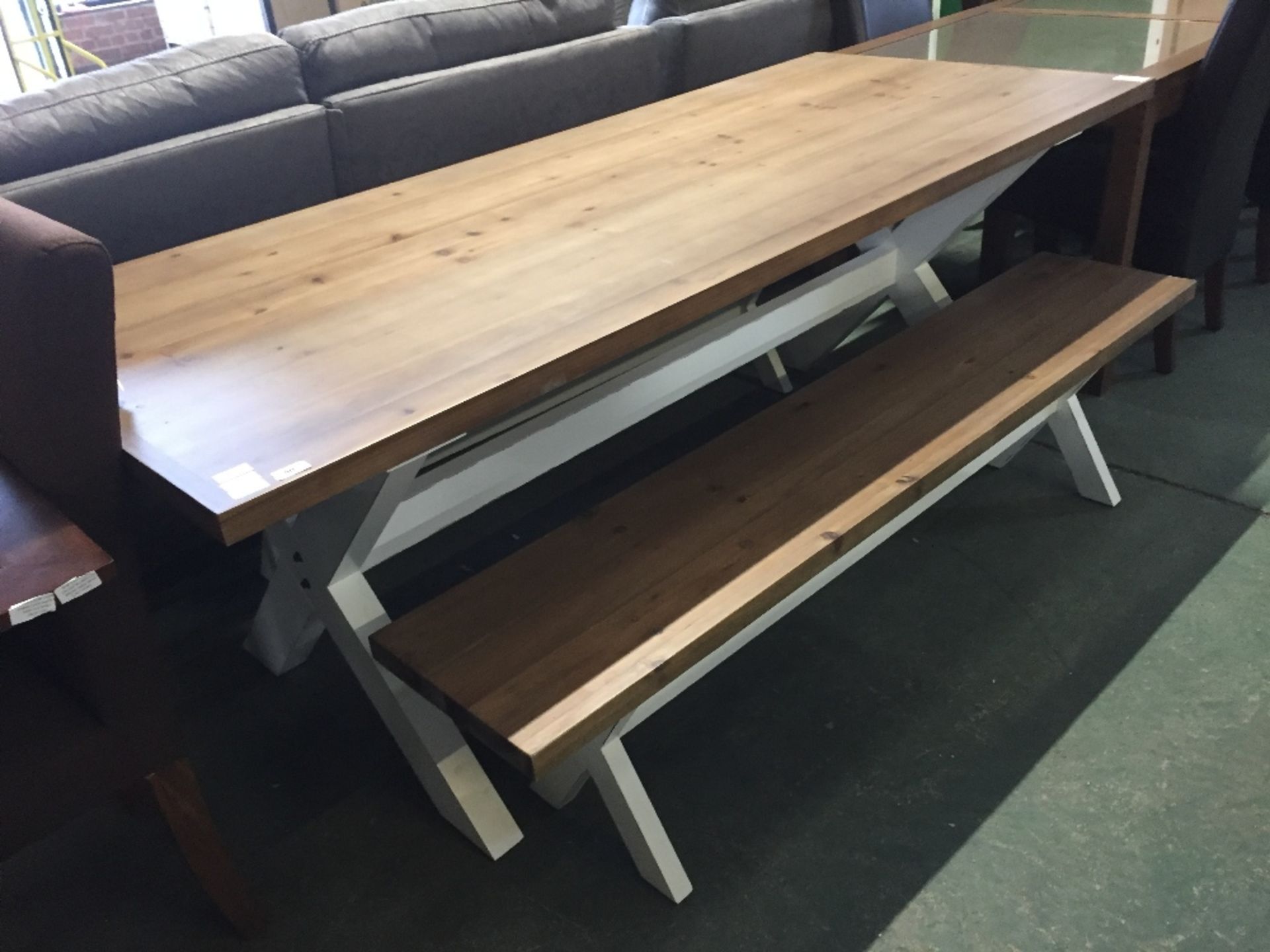 PLAISTOW FIXED TOP TABLE (220*90) (RV/7524N)