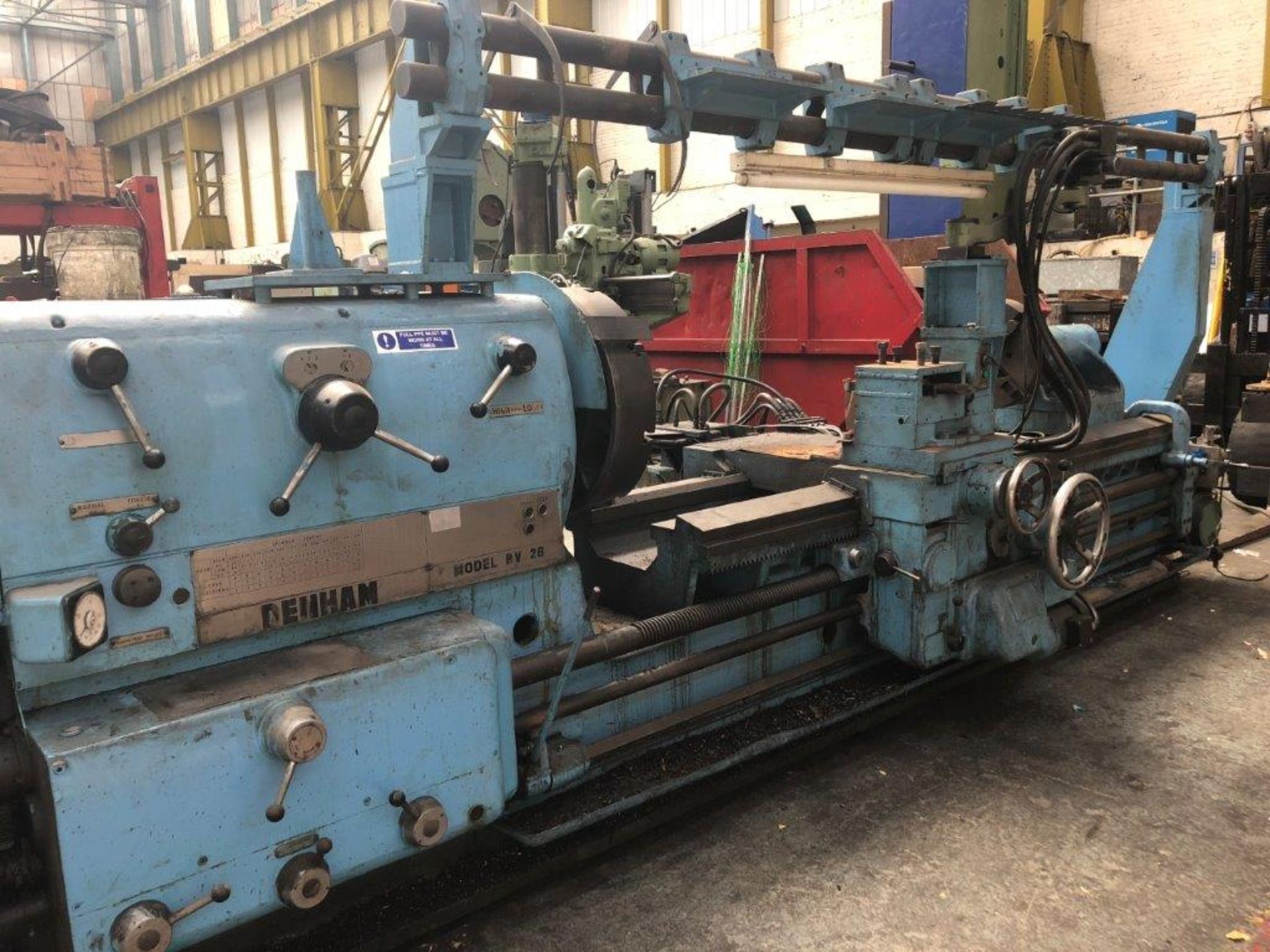 Denham BV 28 Gap Bed centre Lathe