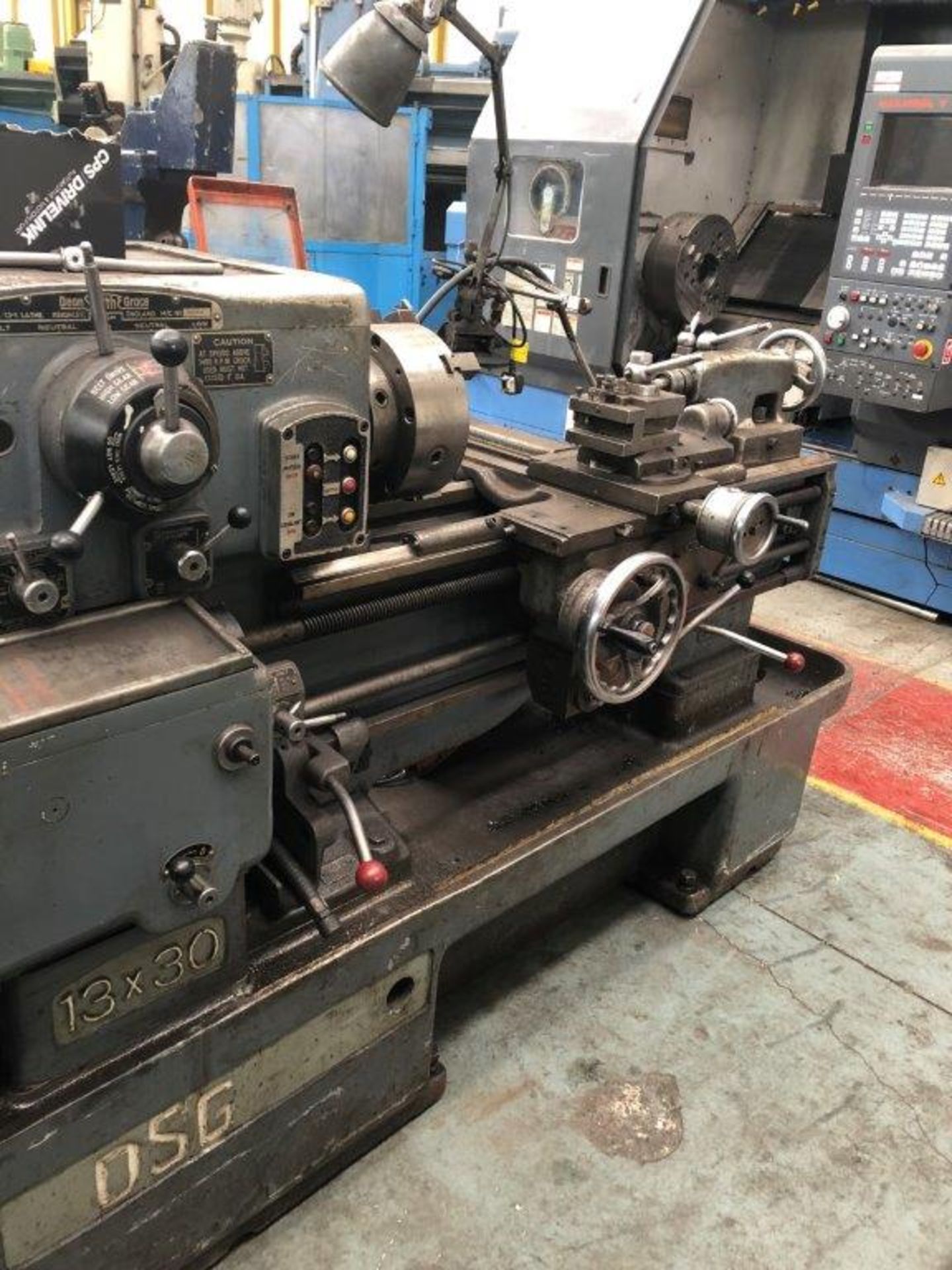 Deans Smith & Grace Type 13 x 30 Straight Bed Lathe - Image 7 of 8