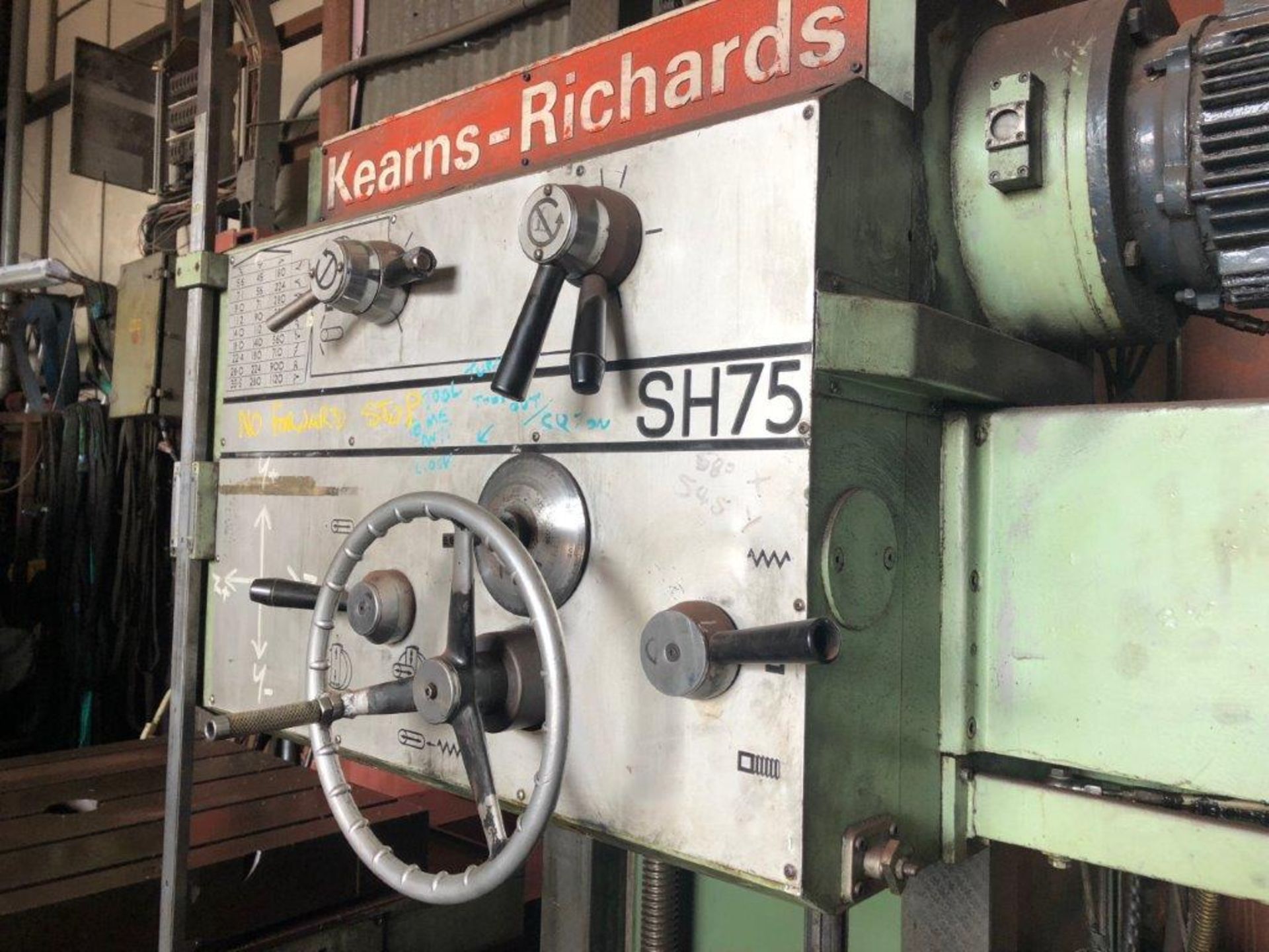 KEARNS RICHARDS SH 75 Horizontal Boring Machine - Image 6 of 10