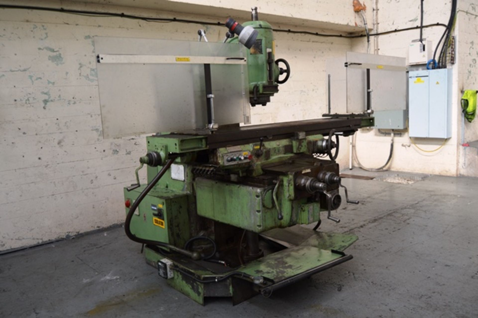 PARKSON 3V Vertical Mill 50 Int. Spindle - Image 12 of 14