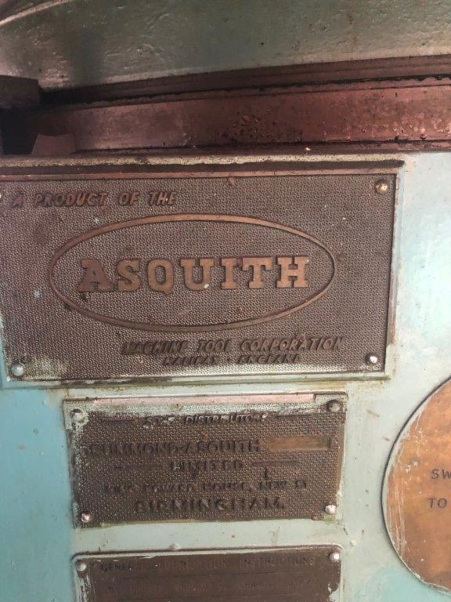 Asquith 6' Powered Rotary Table - Bild 8 aus 11