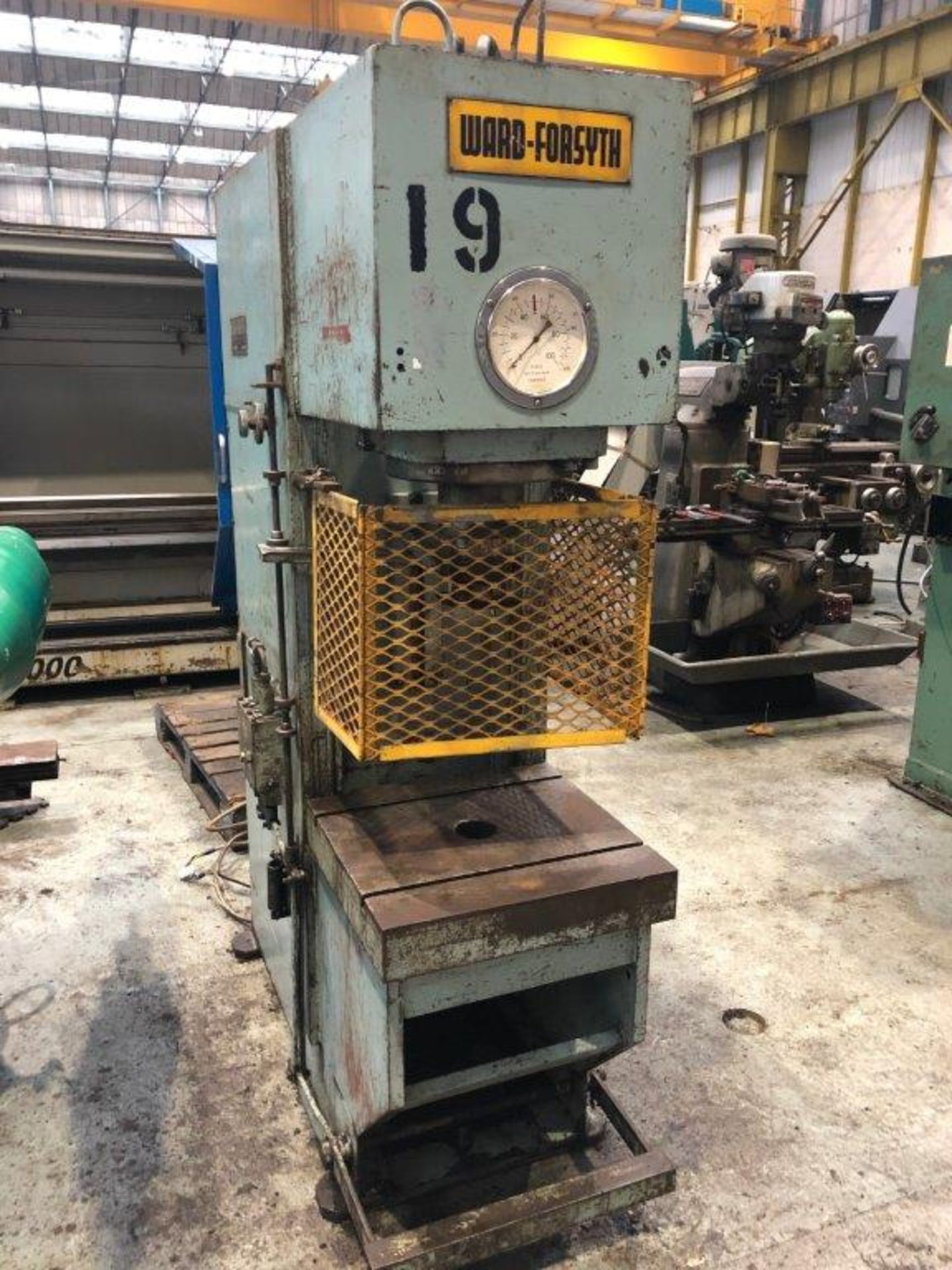 Forsyth VO 50 Ton Hydraulic Press - Image 3 of 9