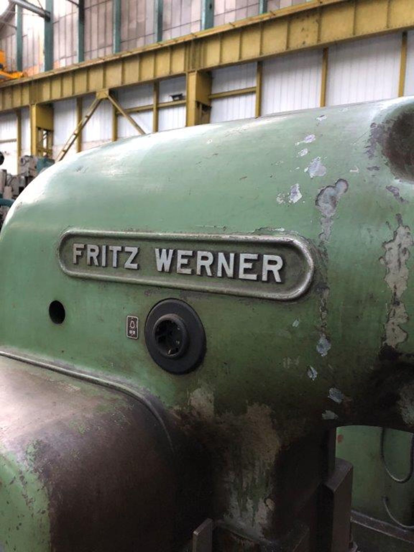 Fritz Werner Swivel Head Milling Machine - Image 4 of 7