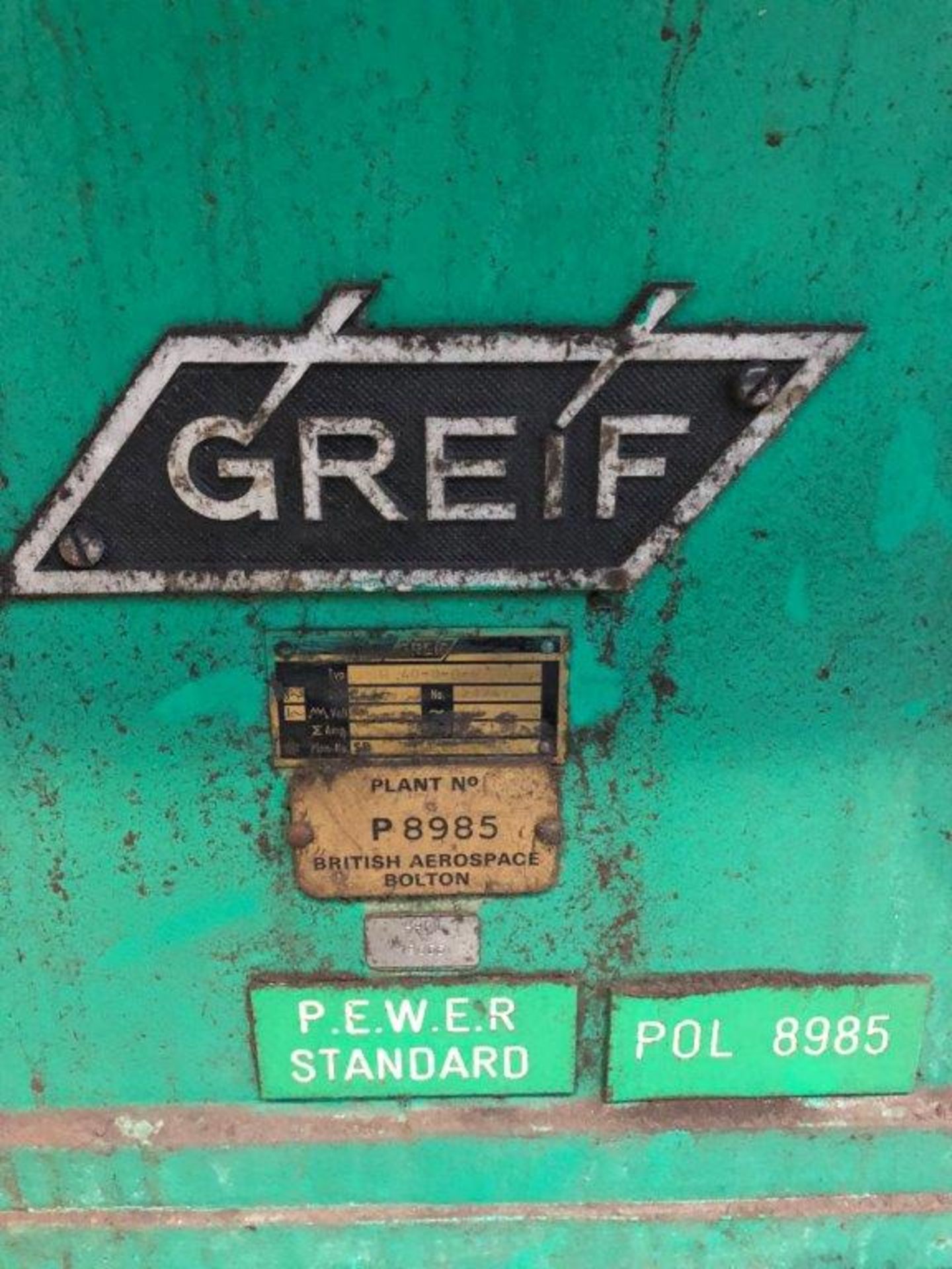 Greif Twin Spindle Wheel Polishing Machine - Bild 5 aus 9