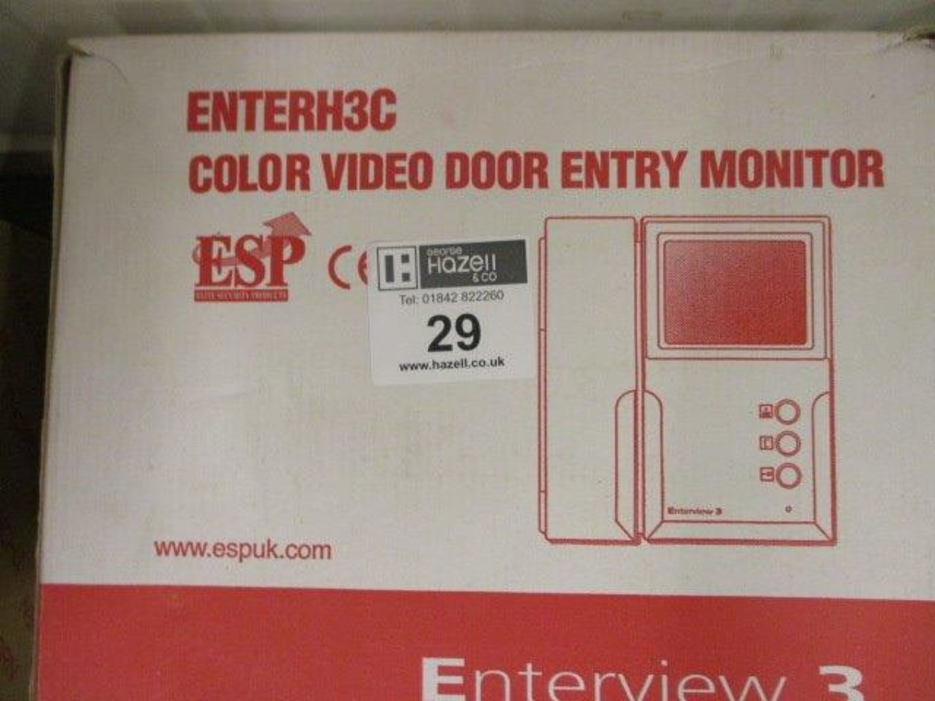 2 X COLOUR VIDEO DOOR ENTRY MONITOR