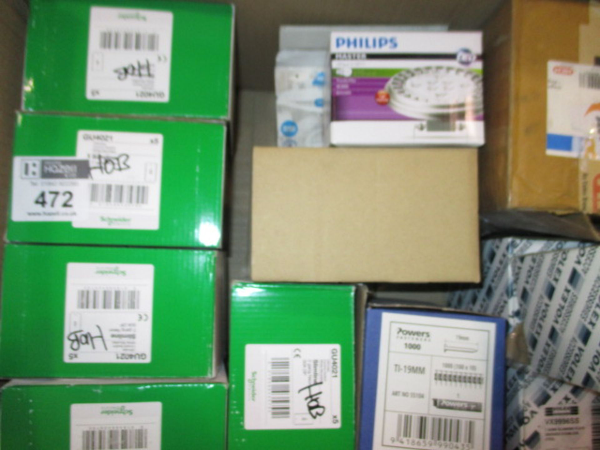 BOX ASSORTED ELECTRICALS