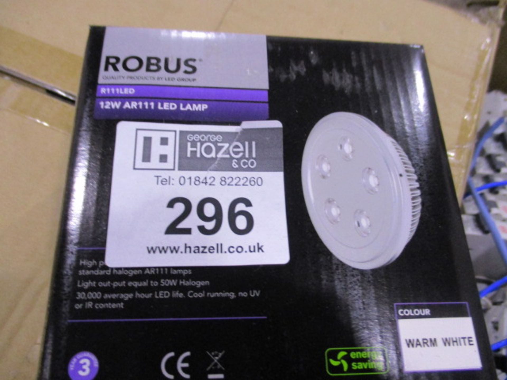10 X ROBUS LED AR111 LAMPS
