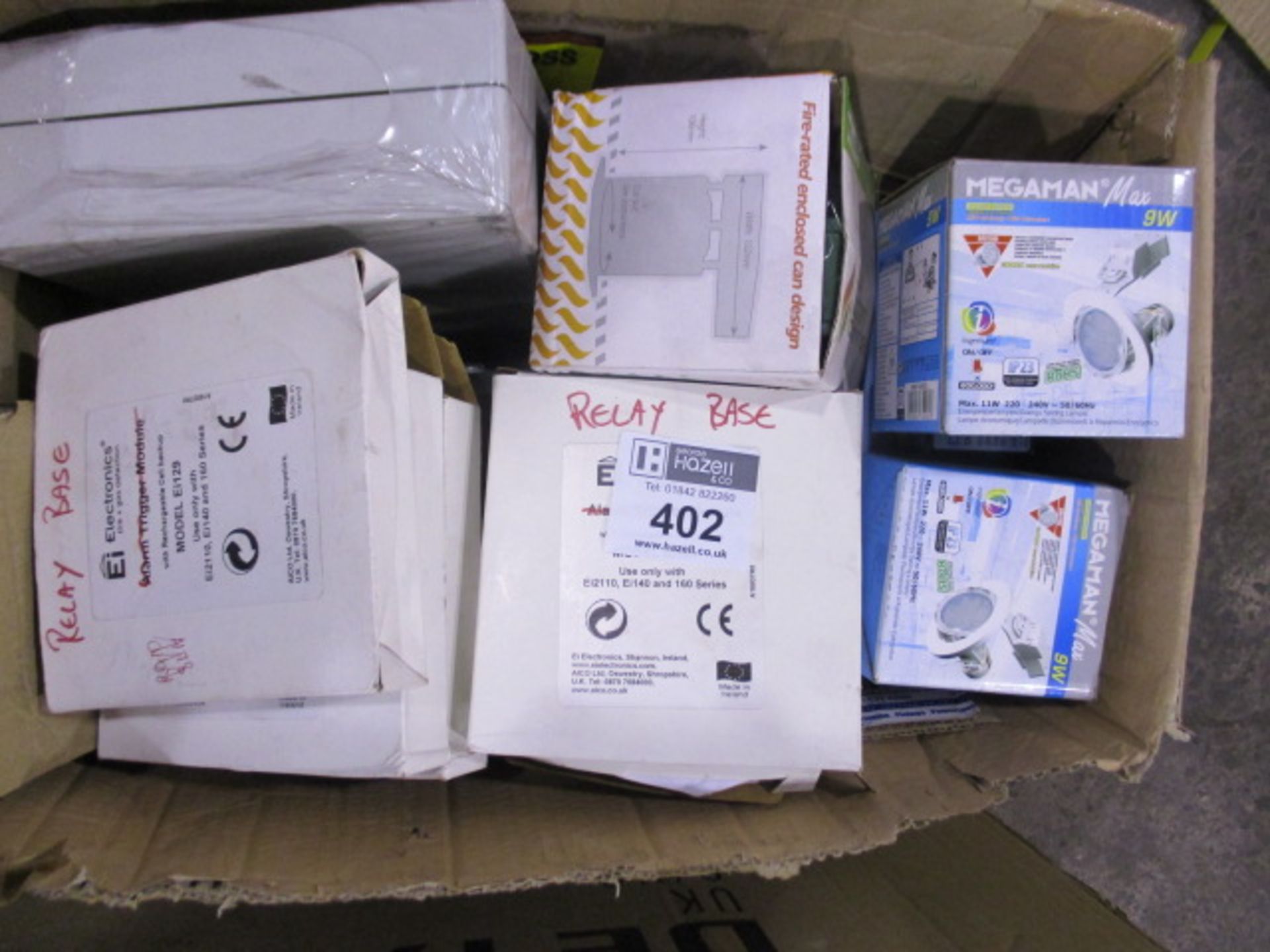 BOX ASSORTED ELECTRICALS