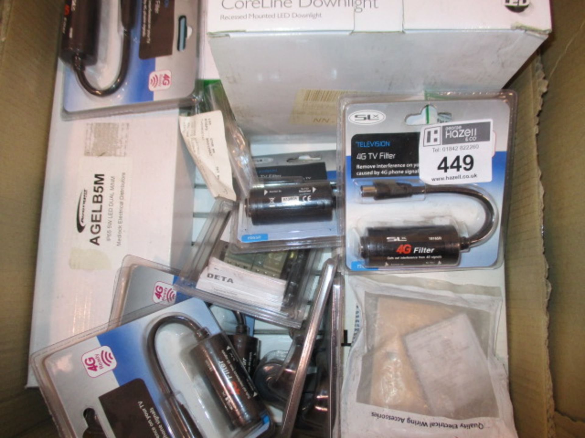 BOX ASSORTED ELECTRICALS