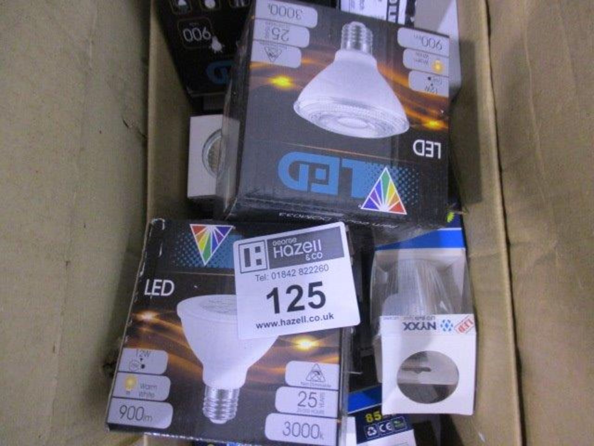 BOX ASSORTED LED LAMPS