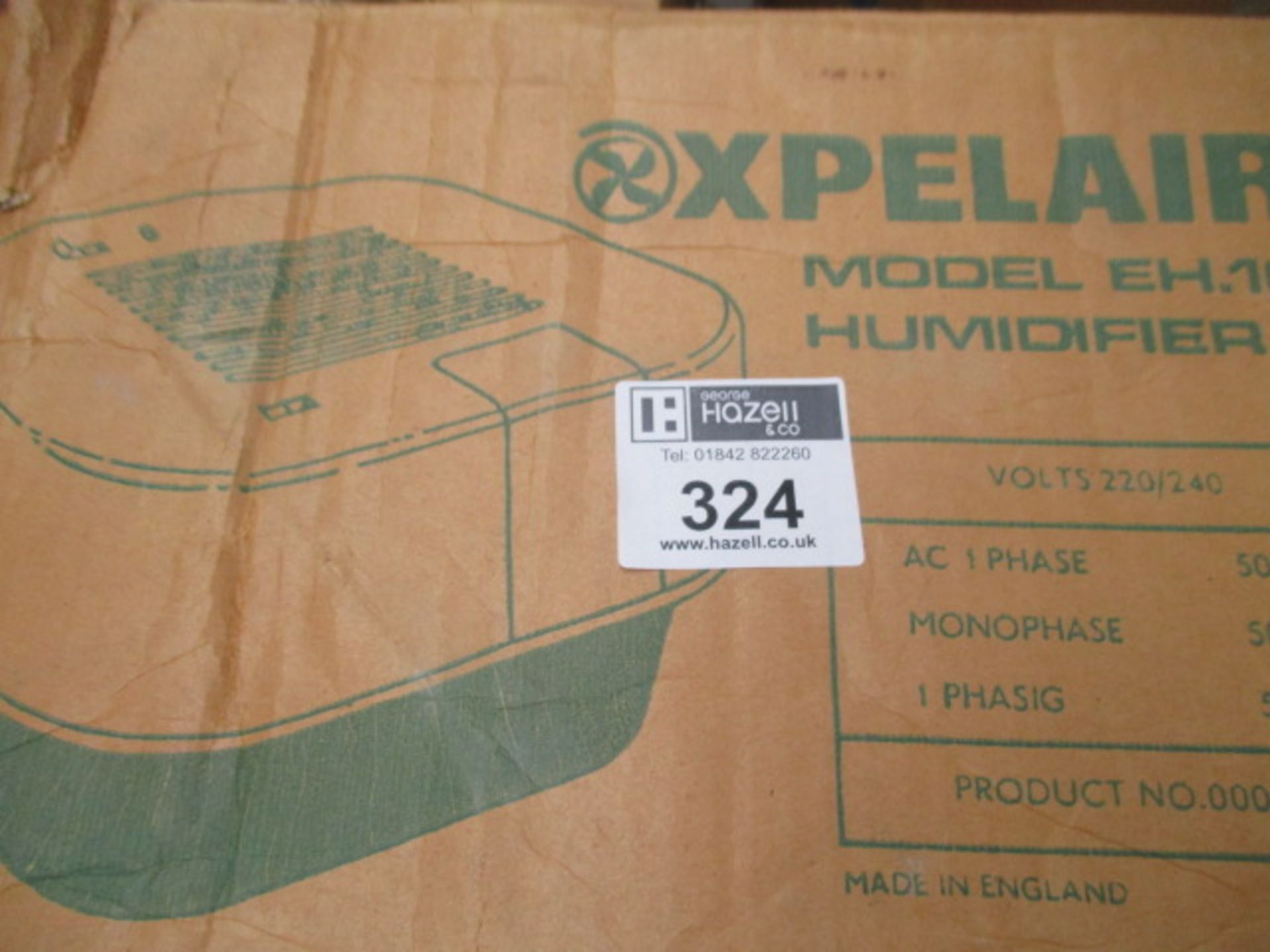 1 X XPELAIR HUMIDIFIER