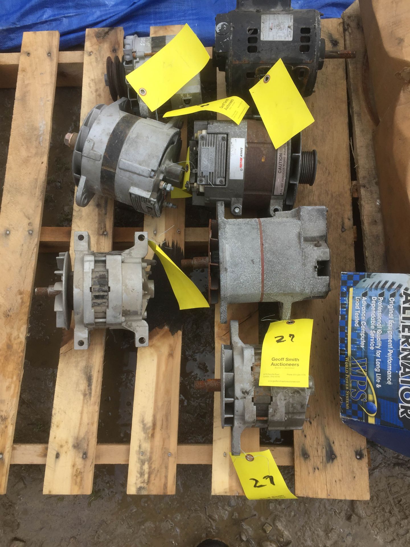 (5) TRUCK ALTERNATORS